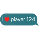 i heart player 124 nam-gyu squid game text