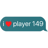 i heart player 149 jang geum-ja squid game text