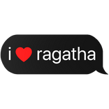 i heart ragatha text