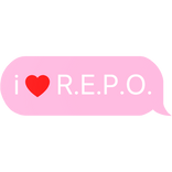 i heart r.e.p.o. text