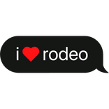 i heart rodeo text bubble