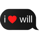i heart will text