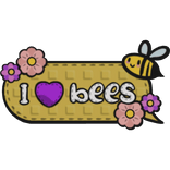 i love bees 🐝💜 (Grow a Garden)