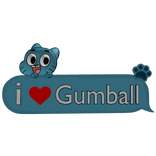 I Love Gumball Text