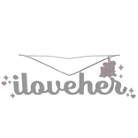 ✿ ︵ i love her 1.0 necklace 🐻🌸 ˚ 𝜗𝜚 ｡˚