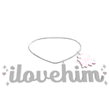 ✿ ︵ i love him 3.0 necklace 🐻🌸 ˚ 𝜗𝜚 ｡˚