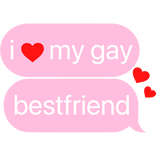 i love my gay best friend text