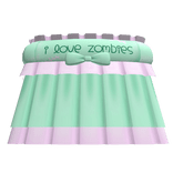 i love zombies cutecore pastel halloween top