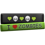 I ❤️ Zombies Bracelet