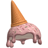 Ice Cream Melting Cone