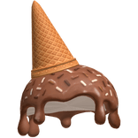 Ice Cream Melting Cone
