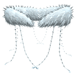 ❄️ Ice❄️ Kingdom Gaian Waist Fur Jewels