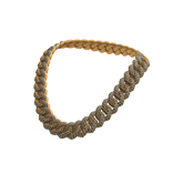 Iced Gold Layerable Cuban Necklace