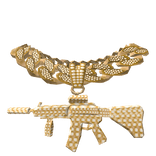 Iced Golden Gun Chain - Boy