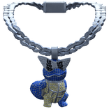 Iced Out Blue Turtle Trendy Chain 1.0