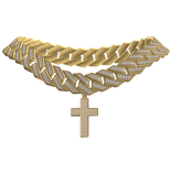 Iced Out Cross Chain [Boy Package]