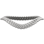 Iced Out Cuban Link Silver Chain