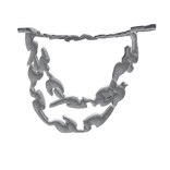 Iced Out Flame Link Chain