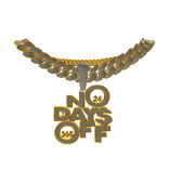 Iced Out Gold No Days Off Chain