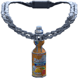 Iced Out Orange Ramune Soda Chain 1.0