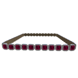 Iced Out Pink Bracelet R6