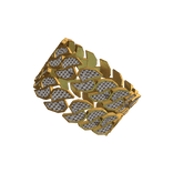 Iced Out Stack Cuban Bracelet - Right [3.0] 