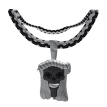 Iced Skeleton Jesus Piece Chain