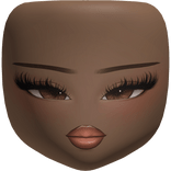 Iconic Mink Lashes Doll Head Brown Skin Tone