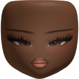 Iconic Mink Lashes Doll Head Brown Skin Tone