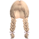 Igari Braids With Bows In Blonde