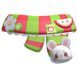 ♡ igari bunny cute red apple scarf