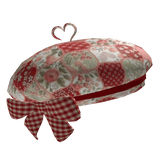 Igari cottage mori kei green red rose floral beret