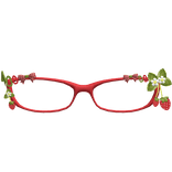 igari cottage strawberry glasses