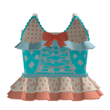 ❁ igari cute blue harajuku swim suit ⋆ ༅