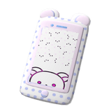 igari cute purple glitched phone