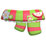 ♡ igari cute red apple scarf