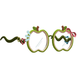 Igari Kawaii Green Apple Fruit Glasses