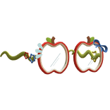 Igari Kawaii Red Apple Fruit Glasses