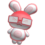 Igari Mad Bunny Waist Plush