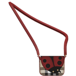 𝜗𝜚 igari mori harajuku plaid red ladybug bag 1.0