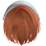 Igari Mori Kei Blue Bandana Bob in Orange