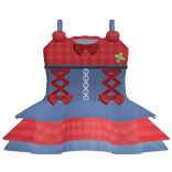 ♡ Igari mori kei cute red apple dress 🍎