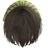 Igari Mori Kei Green Bandana Bob in Brown