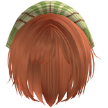 Igari Mori Kei Green Bandana Bob in Orange