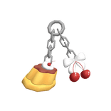 igari mori kei pudding flan harajuku keychan 🍮