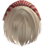 Igari Mori Kei Red Bandana Bob in Blonde