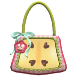 Igari Pink Apple Trinket Tote Bag