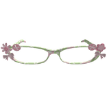 Igari pink green floral harajuku shoujo glasses
