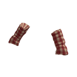 igari plaid mori kei arm warmers