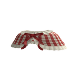 Igari red plaid shawl